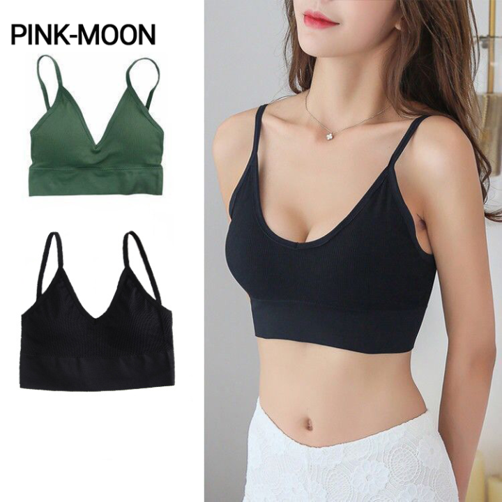 Elastic Gathering Bralette Push Up Bra Summer Spring Anti-light Korean  Style Wild Solid Color Tube Top Sexy Wire Free Bra