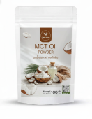 ผงน้ำมันมะพร้าวสะกัดเย็น MCT Oil ขนาด 100 กรัม / ซอง