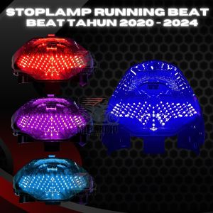 STOPLAMP ALL BEAT NEW DELUXE BEAT CBS ECO STREET TAHUN 2020 2023 3 IN 1 PAKET FLASHER MODE MANUAL