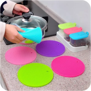 ESA Tatakan Alas Silicon Anti Panas Licin Anti Slip Gelas Piring Panci Mangkuk Wajan