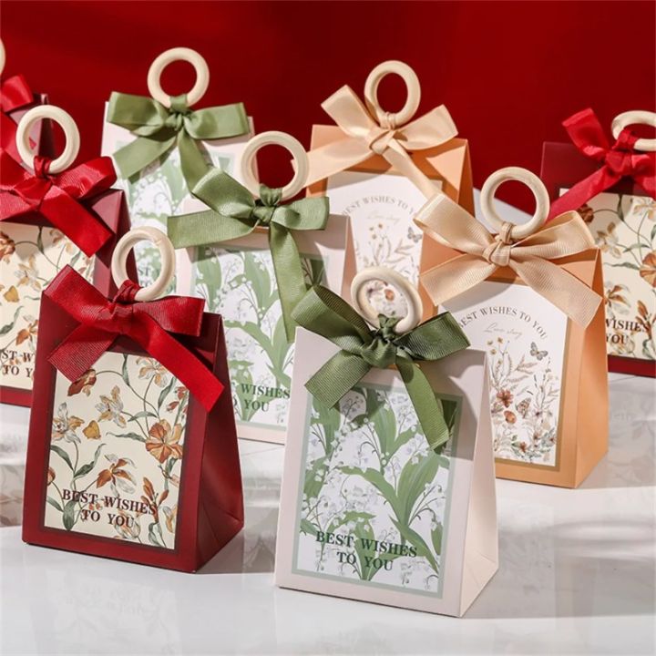 🔥CNY 2025】Creative Portable Wedding Favors Gift Box Candy Box