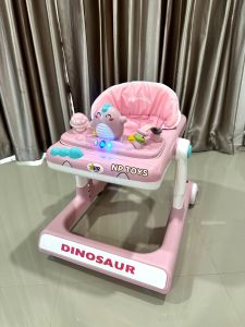 NPTOYS รถหัดเดินเด็ก รถเด็กหัดเดิน 2in1 รถหัดเดินเด็กไดโน รุ่นพรีเมี่ยม สีสันสดใส No.WH32