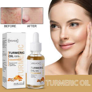 Hailicare Turmeric Essential Oil 30ml Facial Care Serum Moisturizing Moisturizing Improves Skin Tone Anti-aging Lighten Fine Lines