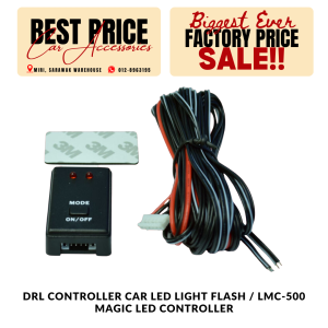 DRL CONTROLLER CAR LED LIGHT FLASH / LMC-500 MAGIC LED CONTROLLER
