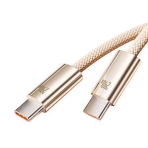 Chịu lực cao Loại C để Loại C Cáp 240W sạc siêu nhanh & truyền dữ liệu nylons braideds cáp cho nhiều thiết bị