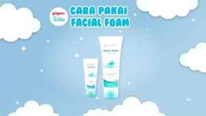 Pigeon Facial Foam 100gr & 40gr (Paket Isi 2) / Cleanser Wajah / Pembersih Wajah / Facial Wash / Cocok untuk Semua Jenis Kulit