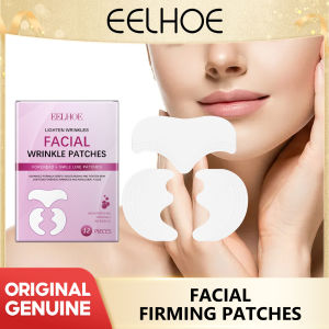 EELHOE Firming Fine Lines Hydrocrystalline Patch Anti-Aging Lifting Sagging Facial Skin Deep Nourishment Masks Condensed Water Microcrystalline Law Wrinkle Patch Firming Essence Patch Law Pattern Sticker Forehead Sticker Eye Patch