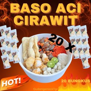 [LIVE] 20 Bungkus Baso Aci Cirawit Paket Hemat Usaha Hotpot Instan Food Kaldu Pedas