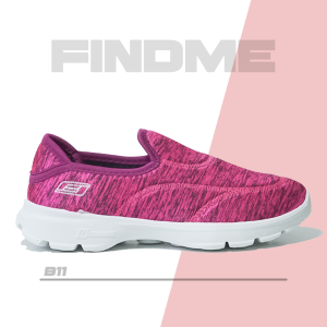SEPATU SNEAKERS TANPA TALI WANITA SOLE ANTI SLIP NYAMAN BERKUALITAS IMPORT AKTIVITAS SENAM B11