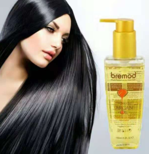 Bremod Hair Serum 100ml Moroccan Argan oil Intense Moisturizing Treatment for Dry Frizzy