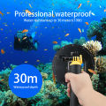 TELESIN Gopro Dome Port for GoPro Hero 8 Black, Underwater 6 inches GoPro Diving Dome Port with Waterproof Cover Case + Floating Bobber Handle + Trigger. 