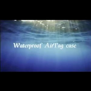 Waterproof AirTag Holder Case with Keychain Screw Full Cover Durable Anti-Scratch Fully Enclosed Secure Holder Case Protect for AirTag Tracker (Black4 Pack)…