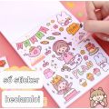 Sổ sticker size 10.5cm, 24 trang, có clip shop tự quay, mã GB21027. 
