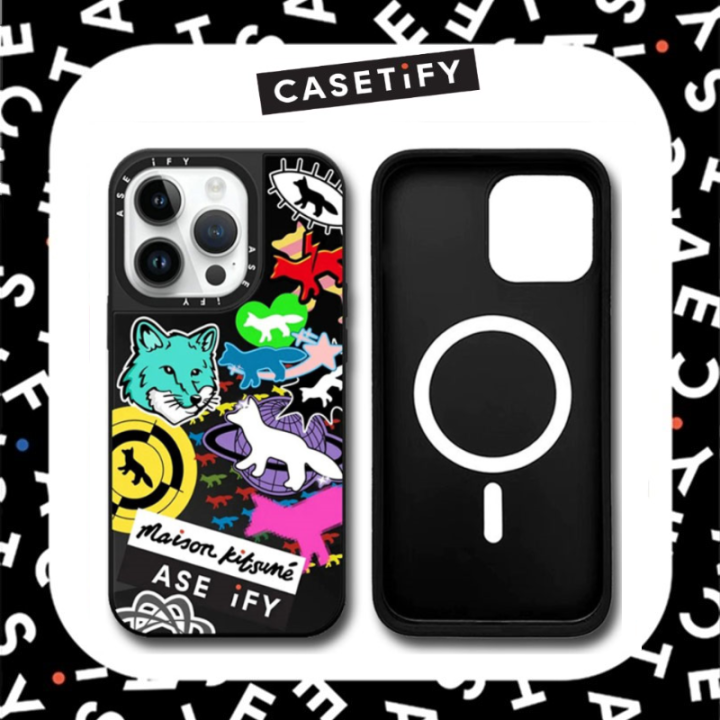 New CASETiFY x Maison Kitsuné Case with Magsafe for iPhone