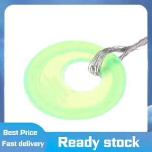 Sports🚴🏻♀️ 600 cái 100 nhóm Float cao su Stopper câu cá Bobber Stopper Float hình bầu dục đậu không gian câu cá dòng Float cho hồ sông biển