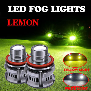 2PCS Car Fog Light H8 H9 H11 H16(JP) Led Bulb Canbus Fog Lamp Super Power 50W 15000LM Driving Running Light 3570 LED