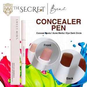 THE SECRET Beaú SG I Sweet Mint 2 In 1 Concealer Pen Waterproof  Smudge Proof Skin-Friendly Point-Smear Natural Color Cover Acne Dark Circles
