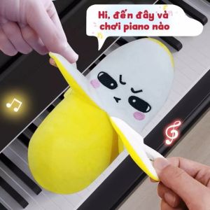 Đồ Chơi Chuối Cảm Ứng Phát Nhạc Nhảy Múa | Chuối Nhồi Bông Biết Hát Tương Tác Thông Minh Cho Bé