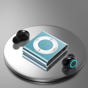Ultra-Thin MP3 Portable Bluetooth Music Player for Students Small and Portable for Listening to Music and English Listening