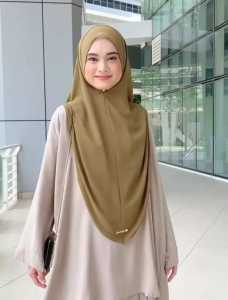 HIJAB TERBARU / HIJAB INSTAN YUKI NAOMI / JILBAB 2 LAYER