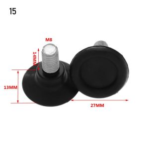 WENYOU 10Pcs Có thể điều chỉnh Đệm chân cho bàn Vít thăng bằng Chân đồ nội thất Chốt có thể điều chỉnh đồ nội thất Chân ghế Chân thăng bằng
