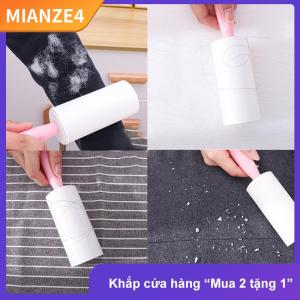 [COD] MIANZE4 Lint Con lăn nạp dính Remover Pet Dog quần áo sofa bụi làm sạch Remover có thể thay thế cuộn bàn chải làm sạch phụ kiện
