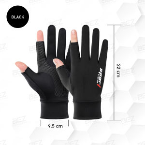 ถุงมือ ถุงมือกีฬา BEZ ถุงมือปั่นจักรยาน ถุงมือครึ่งนิ้ว ถุงมือกันแดด Anti-UV ถุงมือกลางแจ้ง ถุงมือกันลื่น ถุงมือกันแดดuv gloves // SP-GLOVE --01
