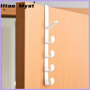 tantuoye Fivesegment ตะขอประตูถุงเสื้อโค้ทผ้าเช็ดตัวหมวกสายรัดผมที่ไร้รอยต่อที่ใส่ของในบ้านห้องนอนชั้นวางของพลาสติกสีบริสุทธิ์