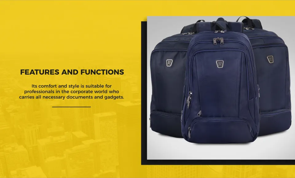 Beverly Hills Polo Club 169 Corporate Backpack Fits Most 16