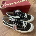 Sepatu Compass Gazelle Low Black White. 