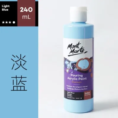 Mont Marte Pouring Acrylic Paint Premium 240ml (8.12 US fl.oz)