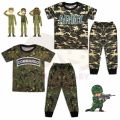 (1Y-12Y) NR MILITARY FULL PRINT Cotton Kids Pajamas - Pyjamas Sleepwear Boys Baju Tidur Askar Budak Kanak-Kanak Army Commando Komando Lelaki Sedondon. 
