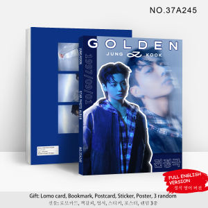 LZD  New Hot Sale JUNGKOOK New Album GOLDEN Peripl HD Album Jung Kook Star Photo Album 80P