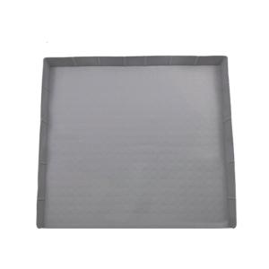 Thảm Silicon 23.62x 23.62in máy giặt tấm đệm bảo vệ mũi giày với nonslip và các tính năng chống thấm nước hoàn hảo cho tủ lạnh nhỏ