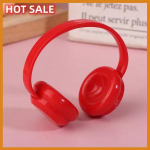 🔥🔥🔥dingdaocunz Cotton Doll Headphone Cute Earphone For 10cm Cotton Doll Mini Plush Doll Headset Decoration Fashion DIY Doll Accessories Gift
