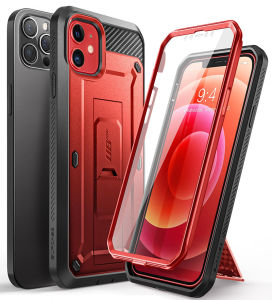 SUPCASE Unicorn Beetle Pro Series Case for iPhone 12 / 12 Pro 2020 Release 6.1 Inch Built in Screen Protector Full Body Rugged Holster Cover