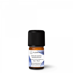 FLORIHANA Sandalwood Organic Essential Oil - Aromatherapy Pure Natural | Made in France