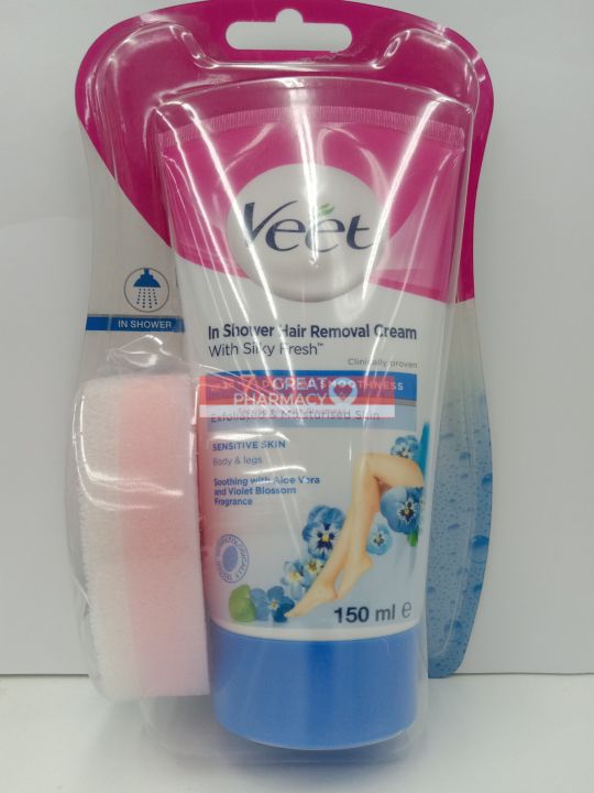 VEET 150ML IN SHOWER SENSITIVE Lazada