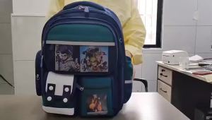 2026 New School Backpack for kids Spine Protection Load Reduction Waterproof Backpack for Grades 1-6