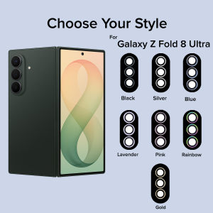LionShield Samsung Z Fold 8 Ultra / 8 / 7 / 6 Camera Protector Galaxy Lens Cover (Tempered Glass)