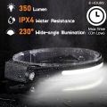 Everlyte Headlamp Rechargeable 3PCS, 230 °   Wide Beam Head Lamps LED with Motion Sensor for s, Mechanic Headlamp, Weatherproof, Lightweight Head Lights Flashlight for Hard Hat, Camping, Running. 