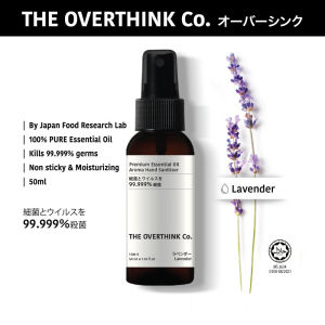 THE OVERTHINK Co. Aroma Hand Sanitiser with Essential Oil 50ml