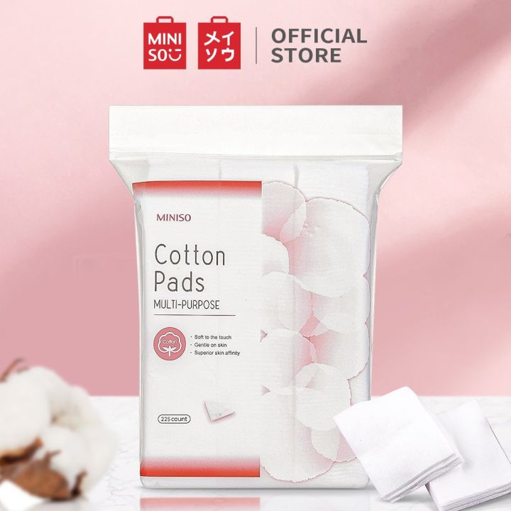 Miniso Cotton Pads Facial Cleaner White/Pink Lazada PH