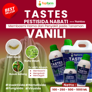 Obat Untuk Tanaman Vanili / Pestisida Jamur Akar Tanaman Vanili / Obat Hama Tanaman Vanili / Obat Akar Vanili / Obat Semprot Tanaman Vanili