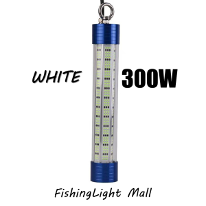 California 50W 150W 300W Underwater Fishing Light Portable LED Submersible Waterproof Lure Bait Lamp For Boat Fishing