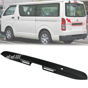 [READY STOCK] Toyota Hiace KDH200 TRH203 TRH223 Rear Boot Garnish Number Plate Garnish License Lamp Garnish w/Lamp