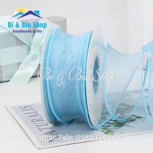 Ruy Băng Voan Đuôi Cá Dùng Bó Hoa Gói Quà Làm Đồ Thủ Công Trang Trí Làm Phụ Kiện Thời Trang