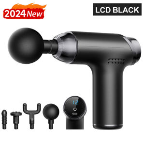 DIODIY Electric Massage Gun Chargeable Electric Massager Vibrating Fascial Gun Multi-Function Mini Body Muscle Massager