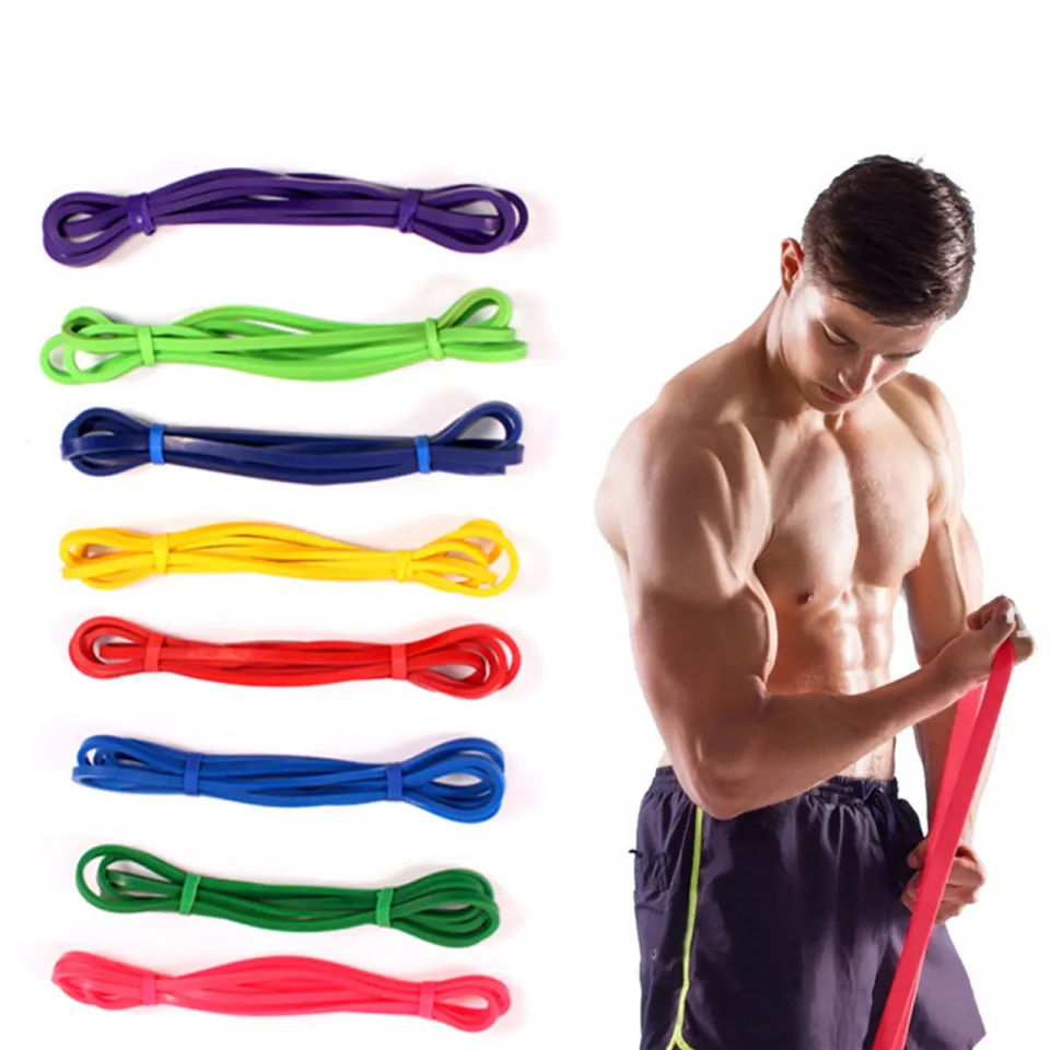 Resistance Band Workout Pull Up Elastic Bands Rubber Loop Power