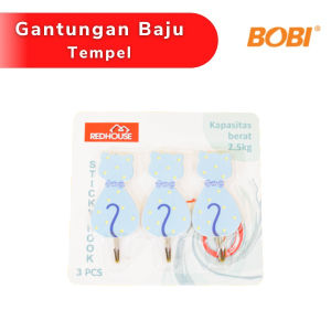 BOBI Shop Gantungan tempel Dindingin Tembok I Super kuat Multifungsi